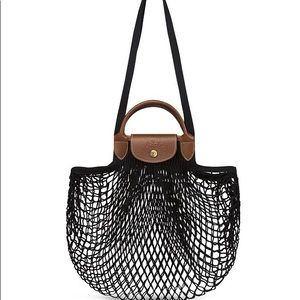 Longchamp Le Pliage Filet Knit Bag